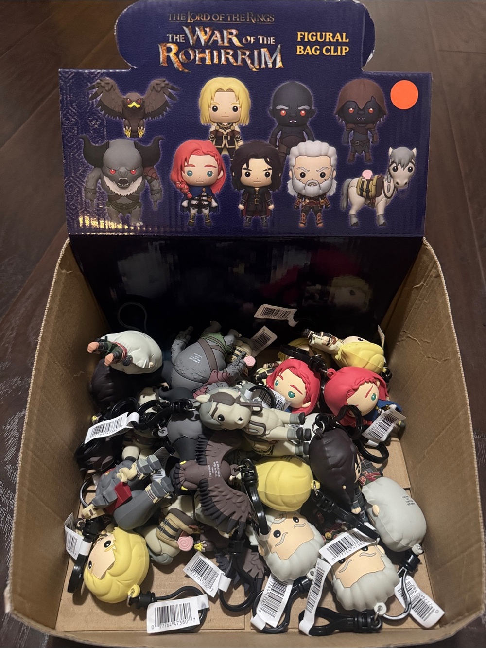 SOLD TOGETHER! The Lord of the Rings: The War of the Rohirrim Figural Bag Clip